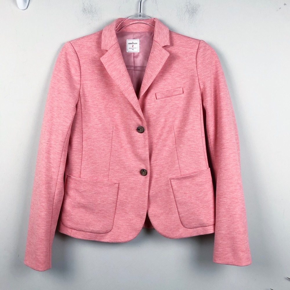 Gap the Academy Blazer in Heathered Pink Women's